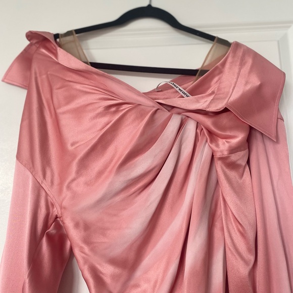 Alexander Wang Draped Corset Dress $995 0 - Picture 10 of 12